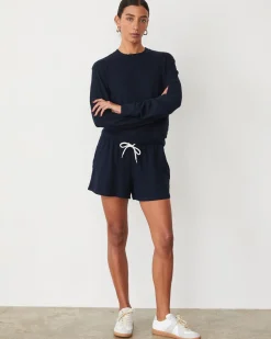 MONROW Supersoft Ultimate Short BLUEBLACK Clearance